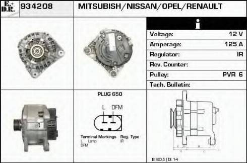 EDR 934208 - Alternatore autozon.pro