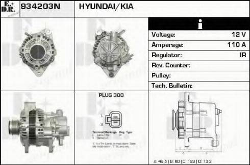 EDR 934203N - Alternatore autozon.pro