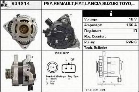 EDR 934214 - Alternatore autozon.pro