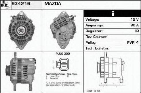 EDR 934216 - Alternatore autozon.pro