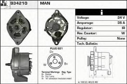 EDR 934210 - Alternatore autozon.pro