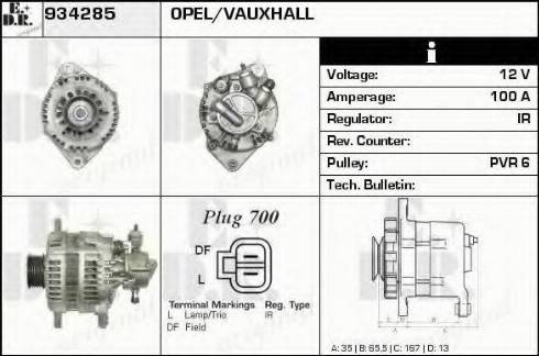 EDR 934285 - Alternatore autozon.pro