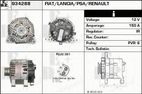 EDR 934288 - Alternatore autozon.pro