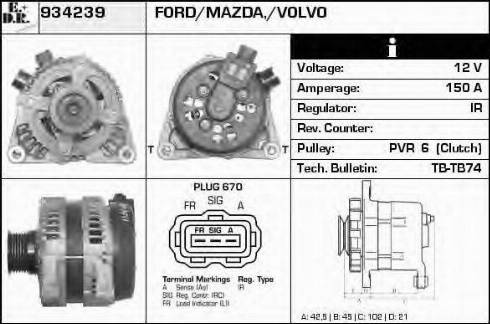 EDR 934239 - Alternatore autozon.pro