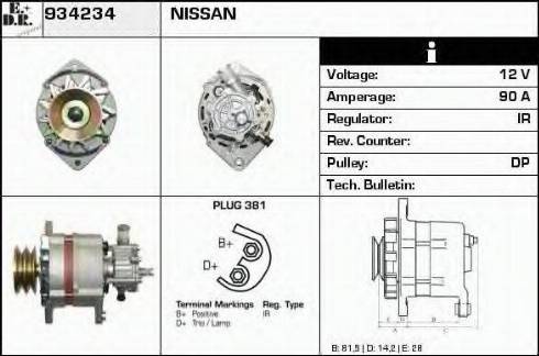 EDR 934234 - Alternatore autozon.pro