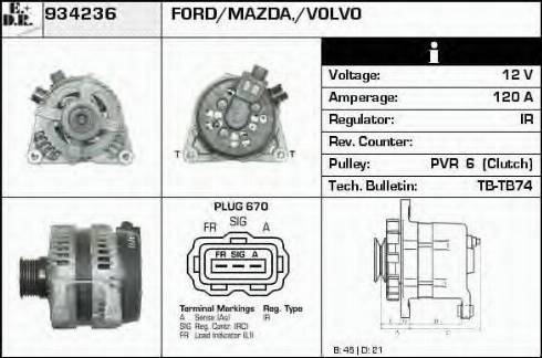 EDR 934236 - Alternatore autozon.pro