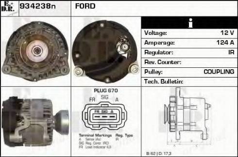 EDR 934238N - Alternatore autozon.pro