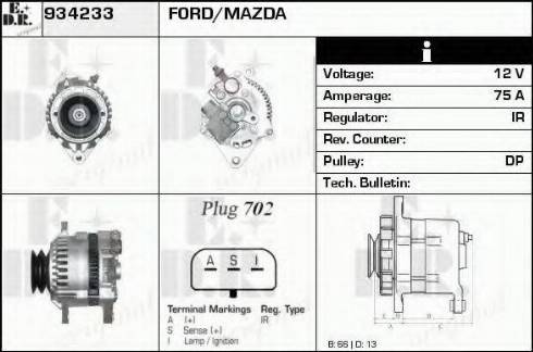 EDR 934233 - Alternatore autozon.pro