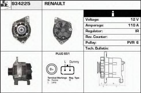 EDR 934225 - Alternatore autozon.pro