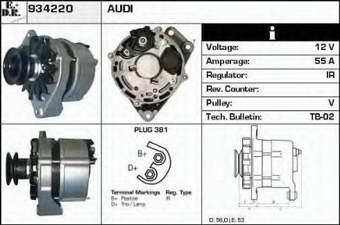 EDR 934220 - Alternatore autozon.pro