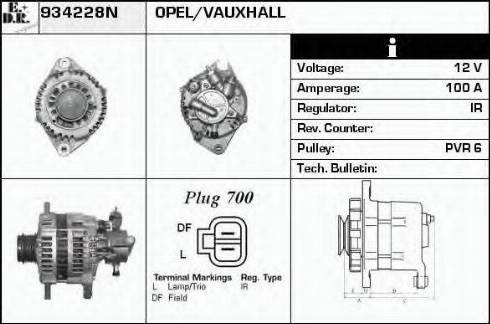 EDR 934228N - Alternatore autozon.pro