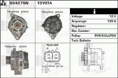 EDR 934275N - Alternatore autozon.pro