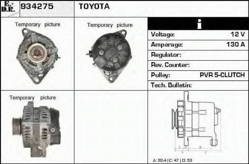 EDR 934275 - Alternatore autozon.pro