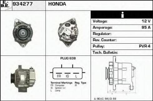 EDR 934277 - Alternatore autozon.pro