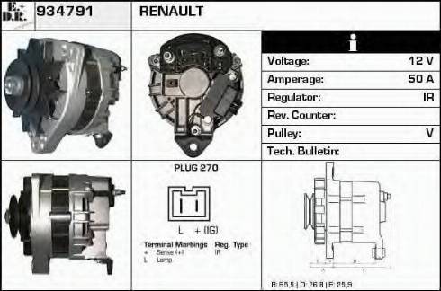 EDR 934791 - Alternatore autozon.pro