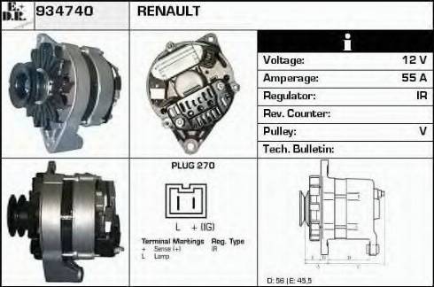 EDR 934740 - Alternatore autozon.pro