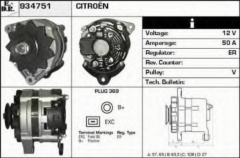 EDR 934751 - Alternatore autozon.pro