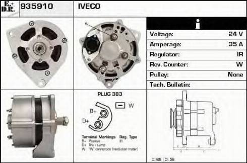 EDR 935910 - Alternatore autozon.pro