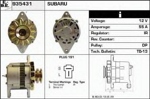 EDR 935431 - Alternatore autozon.pro