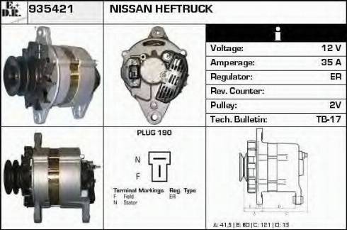 EDR 935421 - Alternatore autozon.pro