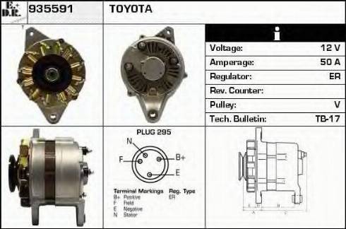 EDR 935591 - Alternatore autozon.pro