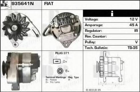 EDR 935641N - Alternatore autozon.pro