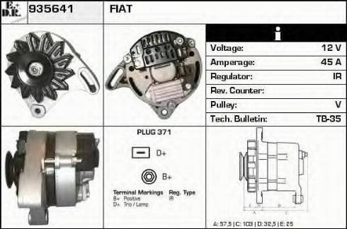 EDR 935641 - Alternatore autozon.pro