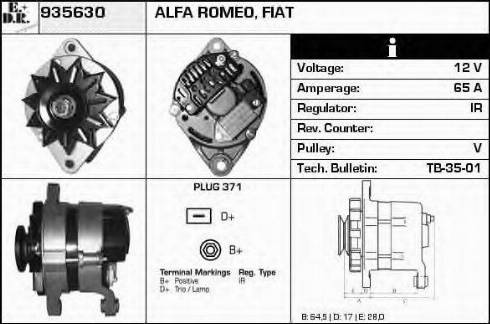 EDR 935630 - Alternatore autozon.pro