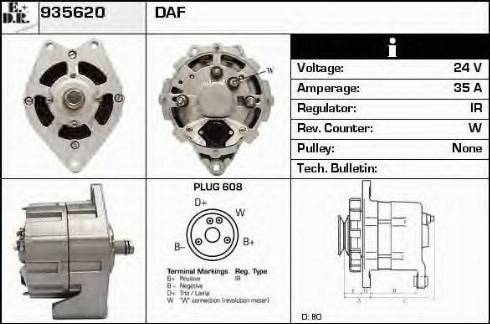 EDR 935620 - Alternatore autozon.pro