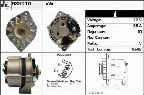 EDR 935010 - Alternatore autozon.pro