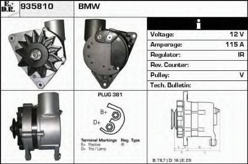 EDR 935810 - Alternatore autozon.pro