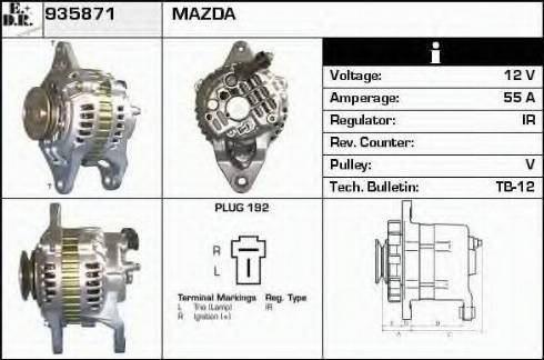 EDR 935871 - Alternatore autozon.pro