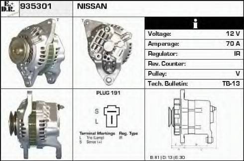 EDR 935301 - Alternatore autozon.pro