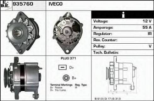 EDR 935760 - Alternatore autozon.pro