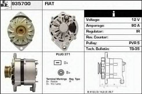 EDR 935700 - Alternatore autozon.pro