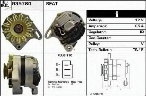 EDR 935780 - Alternatore autozon.pro