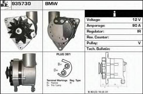 EDR 935730 - Alternatore autozon.pro