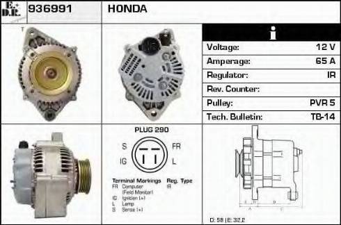 EDR 936991 - Alternatore autozon.pro