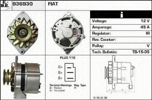 EDR 936930 - Alternatore autozon.pro