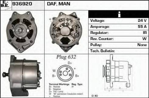 EDR 936920 - Alternatore autozon.pro