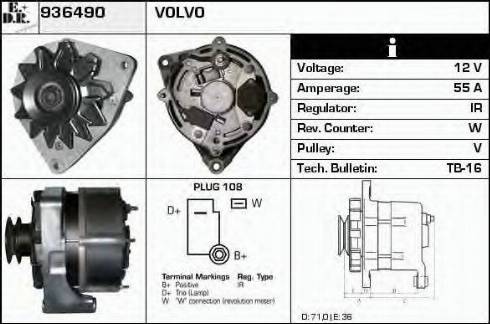 EDR 936490 - Alternatore autozon.pro