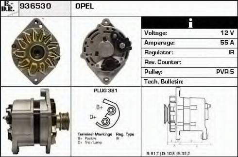 EDR 936530 - Alternatore autozon.pro