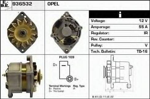 EDR 936532 - Alternatore autozon.pro