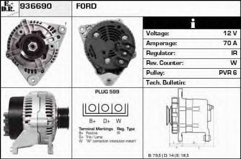 EDR 936690 - Alternatore autozon.pro