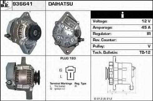 EDR 936641 - Alternatore autozon.pro