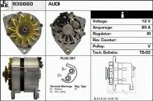 EDR 936660 - Alternatore autozon.pro