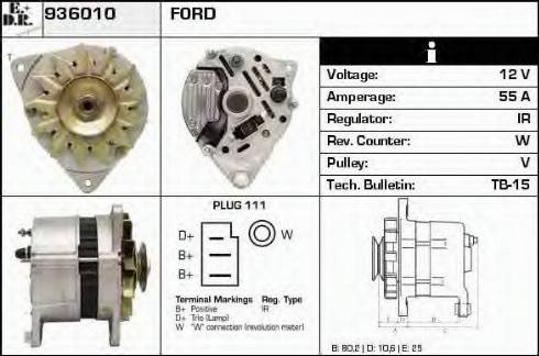 EDR 936010 - Alternatore autozon.pro