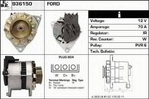 EDR 936150 - Alternatore autozon.pro