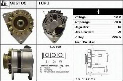 EDR 936100 - Alternatore autozon.pro