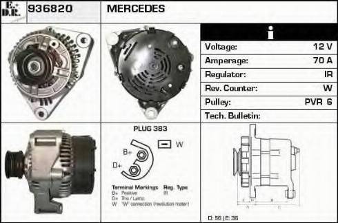 EDR 936820 - Alternatore autozon.pro